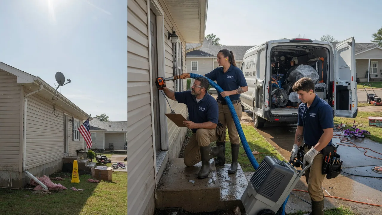 Ceiling Water Damage Restoration in North Buena Vista, IA near me